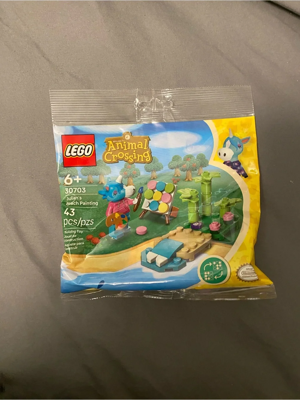 LEGO Animal Crossing 30703 Julian’s Beach Painting Polybag Sealed New - Picture 3 of 4